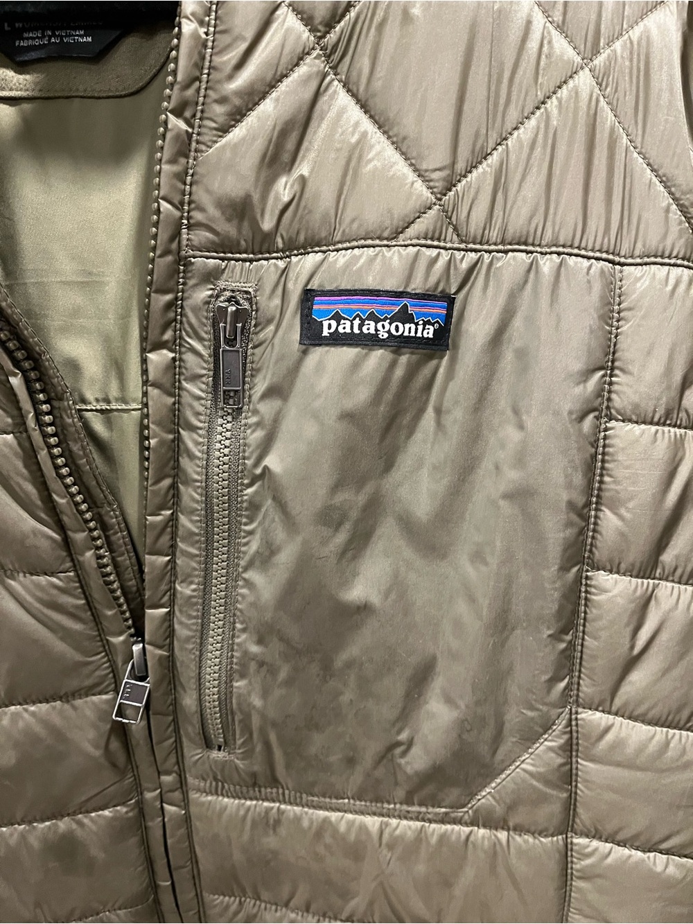 Patagonia Women's Radalie Insulated Parka - Green / Khaki - Picture 2 of 9